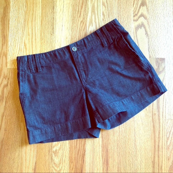 Dark denim jean shorts - Picture 1 of 3